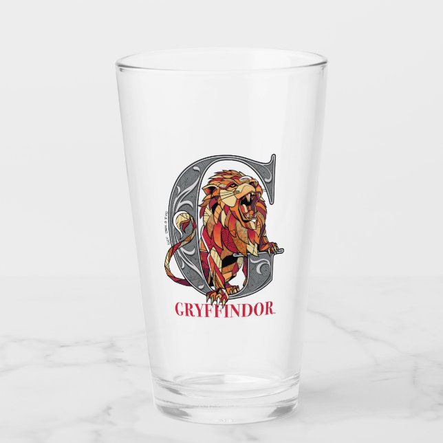 Verre Emblème de hachage GRYFFINDOR™ (Devant)