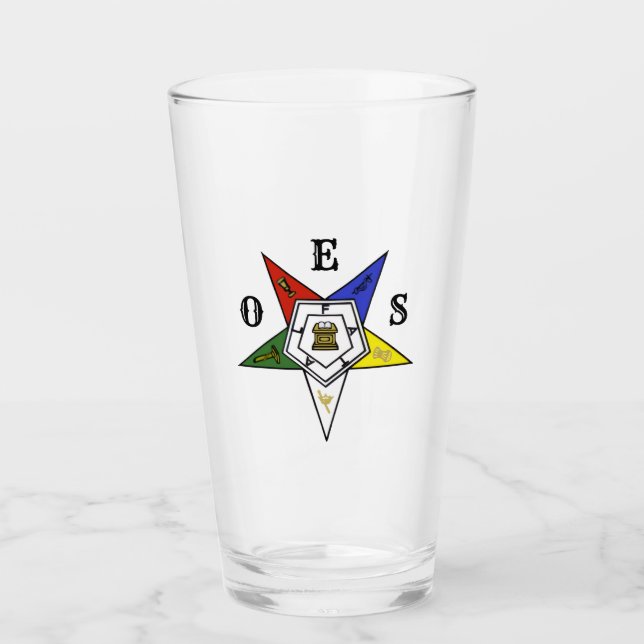 Verre Emblème de l'Ordre de l'Étoile de l'Est (Devant)