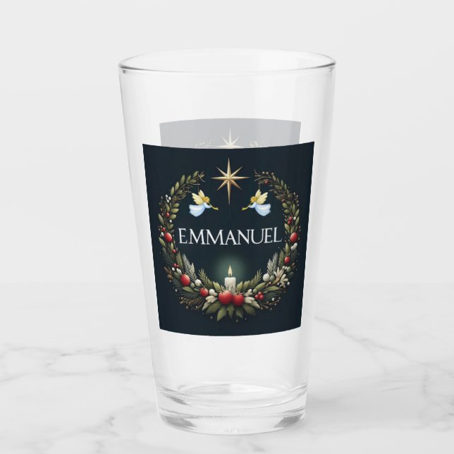 Verre Emmanuel Christmas angels (Devant)