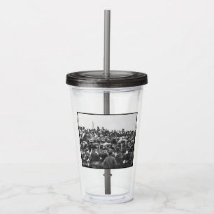 Verre En Acrylique Abe Lincoln Adresse de Gettysburg : Fin de la Guer