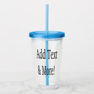 Verre En Acrylique Ajouter du texte et plus ! Customisez votre propre