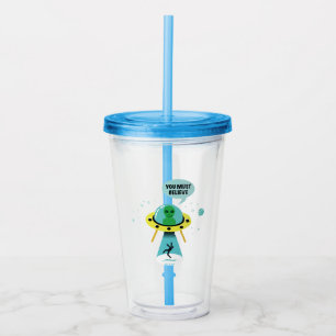 Verre En Acrylique Aliens