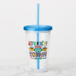 Verre En Acrylique AMIS™ Mais Premier café Vibrant Graphisme