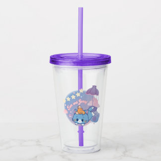 Verre En Acrylique Anime Tom et Jerry Dreamy Nights