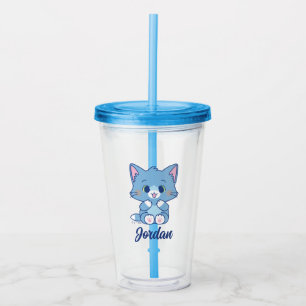 Verre En Acrylique Anime Tom et Jerry - Tom
