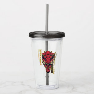 Verre En Acrylique Année de tête de Carax du Dragon 恭 喜 財 發