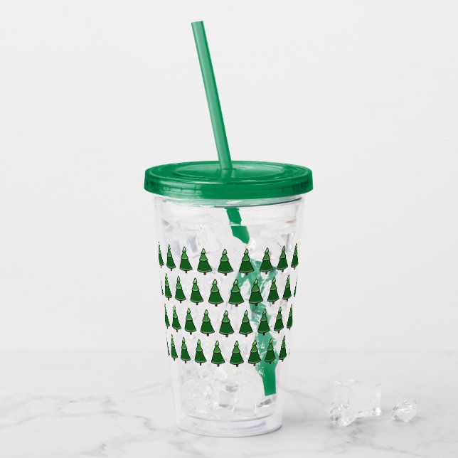 Verre En Acrylique Arbres (Devant glace)