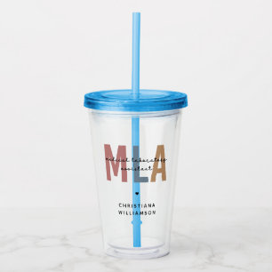 Verre En Acrylique Assistant de laboratoire Médicale MLA personnalisé