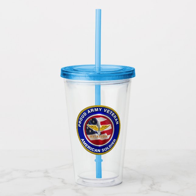 Verre En Acrylique Aviation de l'armée (Devant)