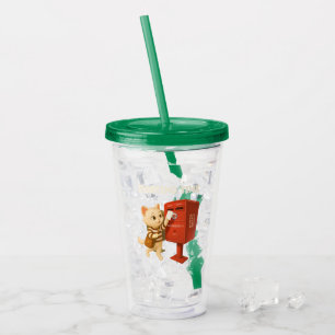 Verre En Acrylique Bao Bao : Moment de publication avec la boîte aux