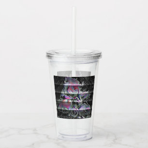 Verre En Acrylique Bouquet Techno  Tumbler en acrylique