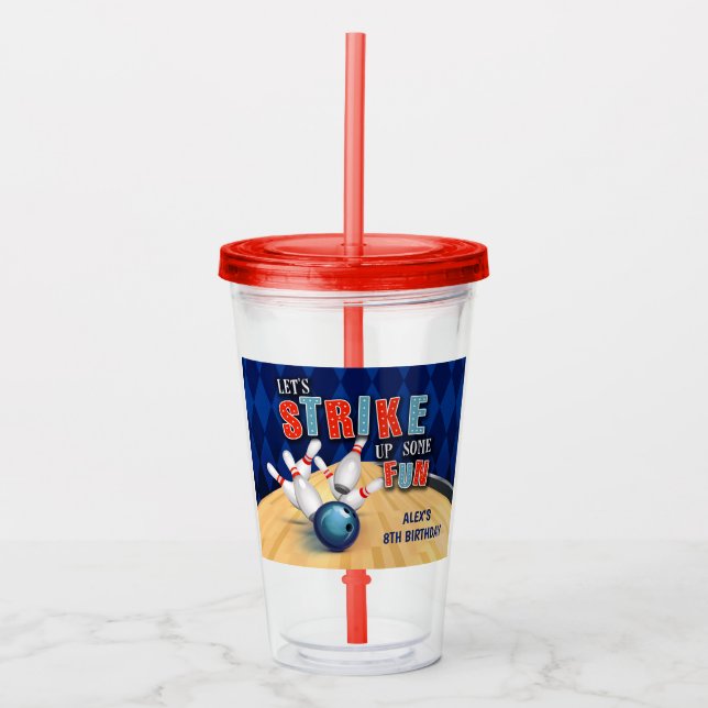Verre En Acrylique Boy Tumbler 16oz Birthday (Devant)