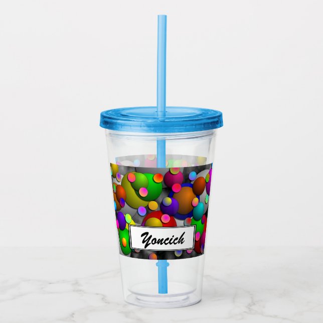 Verre En Acrylique Bulles par Kenneth Yoncich (Devant)