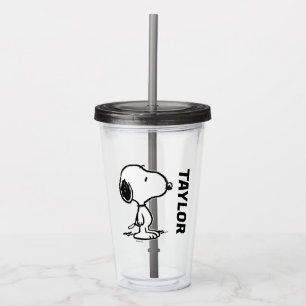 Verre En Acrylique cacahuètes Snoopy
