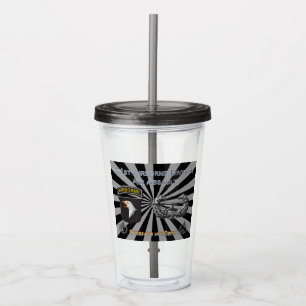 Verre En Acrylique Cadeau de la 101e division aéroportée conçu de faç