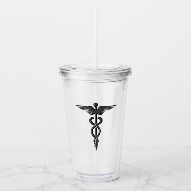 Verre En Acrylique Caduceus (Devant)