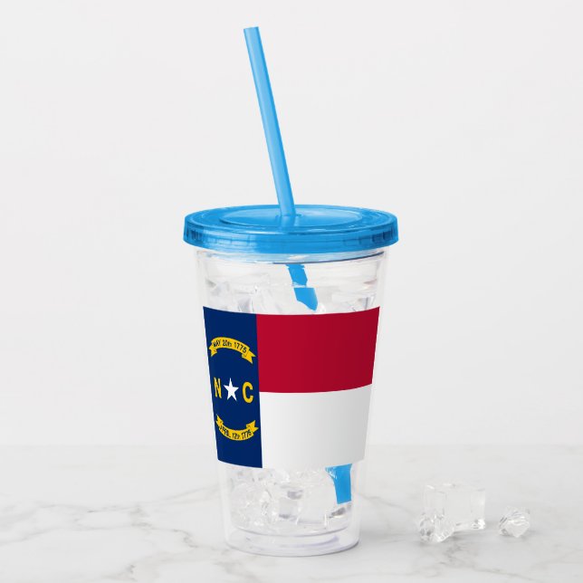 Verre En Acrylique Caroline du Nord (Devant glace)