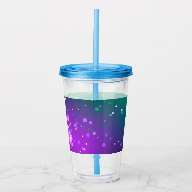 Verre En Acrylique Carthagène Solive Purple (Devant)