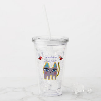 Verre En Acrylique Cat