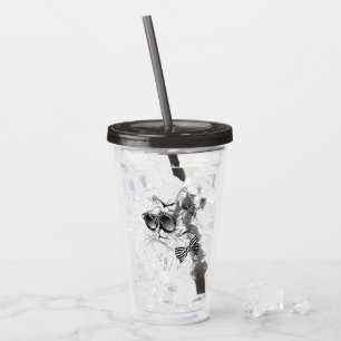 Verre En Acrylique Chat frais