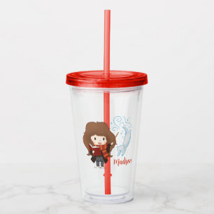 Verre En Acrylique Chibi Hermione Granger Patronus