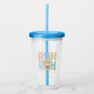 Verre En Acrylique Chiot Scooby-Doo "Ruh Roh"