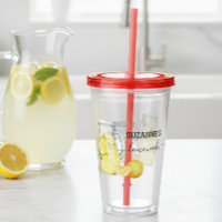 Citron Monogrammé Boisson Limonade Aquarelle Citro
