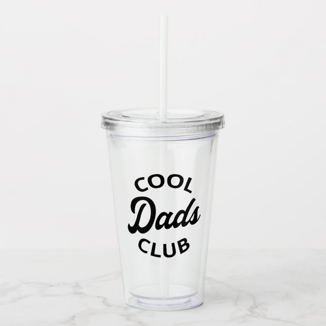 Verre En Acrylique Club cool Dads I (Devant)