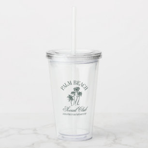 Verre En Acrylique Club de soirée Retro Luxe pour enterrement de vie
