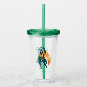 Verre En Acrylique Collage moderniste d'Aquaman   Aquaman