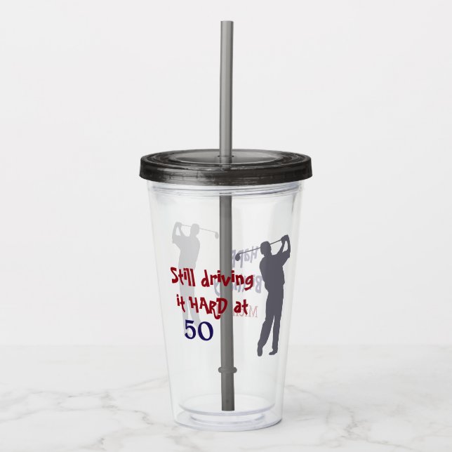Verre En Acrylique Conduisant le golf dur à 50 (Devant)