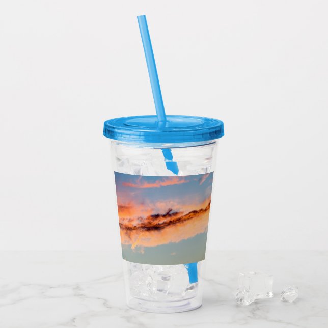 Verre En Acrylique consommation d'attraction (Devant glace)