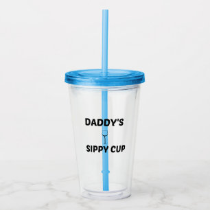 VERRE EN ACRYLIQUE COUPE DE POITRINE DADDY