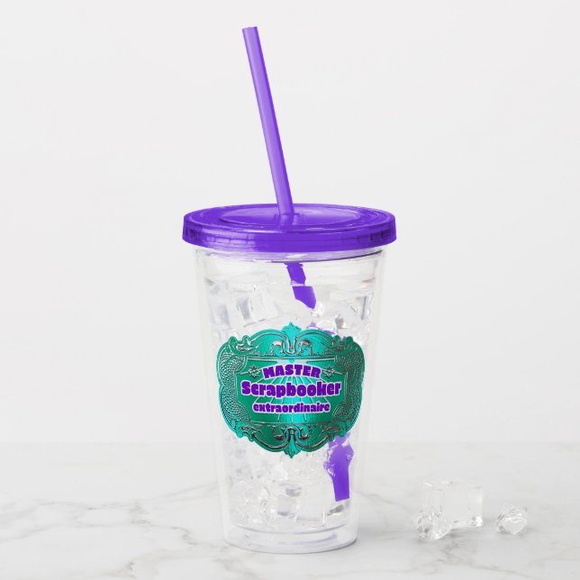 Verre En Acrylique Créateur de scrapbook Cropper  (Devant glace)