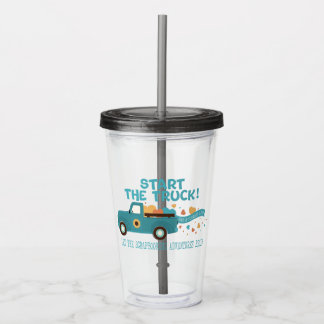 Verre En Acrylique CROPTOBERFEST 2024 Tumbler - Commencer le camion B