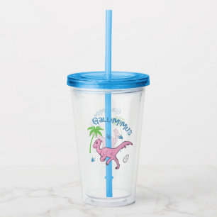 Verre En Acrylique Cute Gallimimus