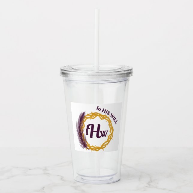 Verre En Acrylique Dans Sa Volonté Cold Cup (Devant)