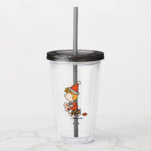 Verre En Acrylique Déguisement de clown de Sally pour Halloween Peanu