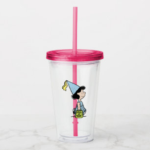 Verre En Acrylique Déguisement de princesse Lucy pour Halloween Peanu