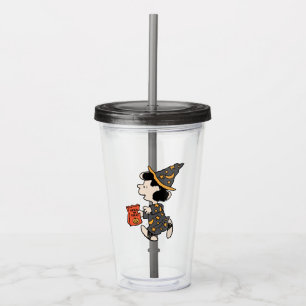 Verre En Acrylique Déguisement de sorcière Lucy pour Halloween Peanut