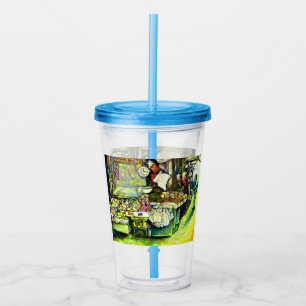 Verre En Acrylique Dit pour impliquer toute l'idée