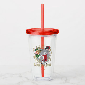 Verre En Acrylique Don Tom et Jerry Surprise