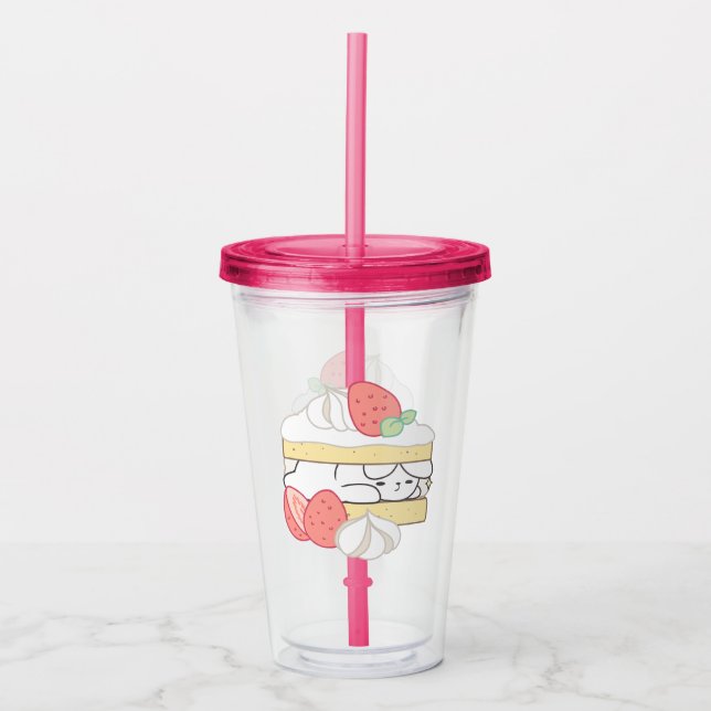 Verre En Acrylique Doux Snuggets : Buniberry Shortcake Delight (Devant)