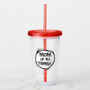Verre En Acrylique Dr. Seuss Chose Chose - Maman de toutes les Choses