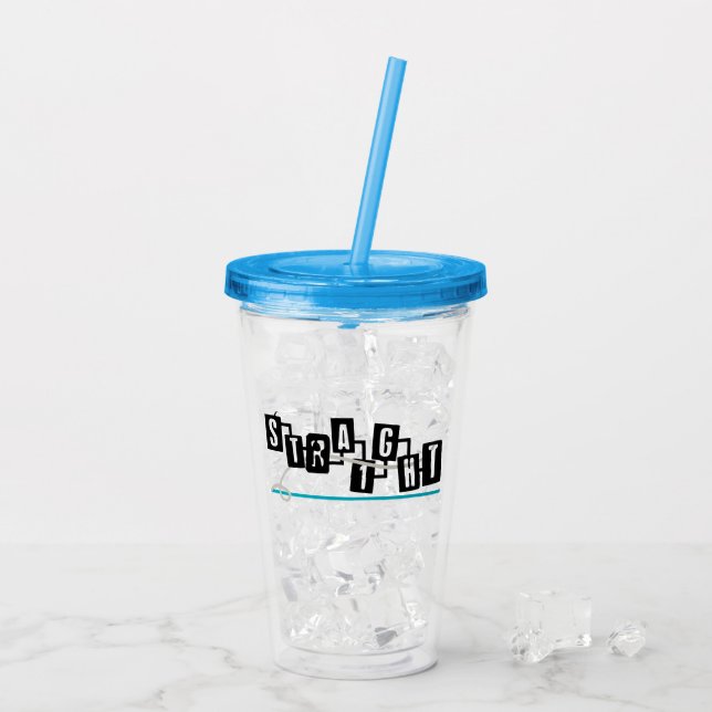 Verre En Acrylique Droit.w (Dos glace)