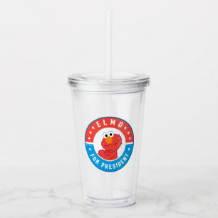 Verre En Acrylique Elmo pour l'insigne du président