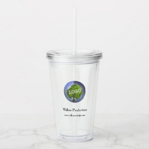 Verre En Acrylique Entreprise promotionnelle du logo commercial