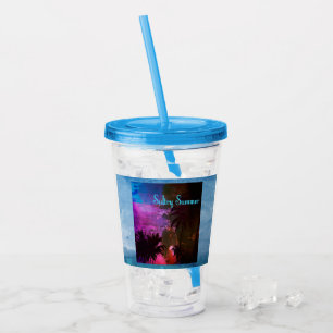 Verre En Acrylique Été Torride