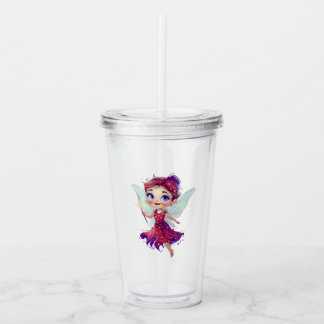 Verre En Acrylique Fée