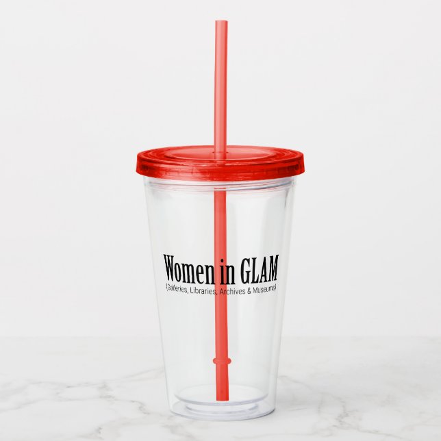 Verre En Acrylique Femmes dans le GLAM  (Devant)